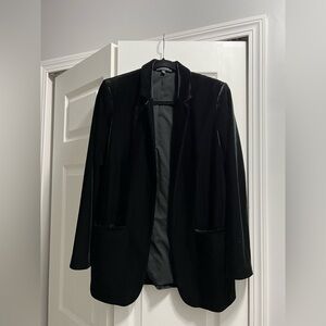 Black Velvet Women's Blazer